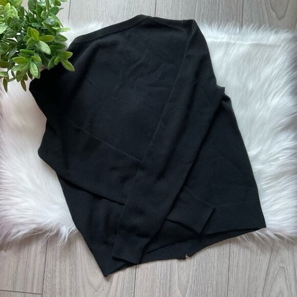 Banana Republic Black full zip up Cardigan Sweater - Picture 3 of 4